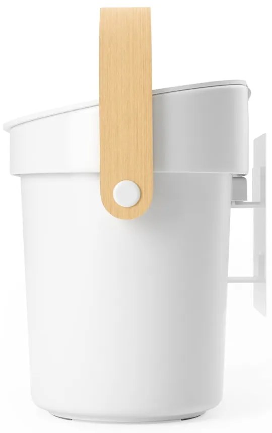 Бял контейнер за компостируеми отпадъци 4 l Bellwood – Umbra