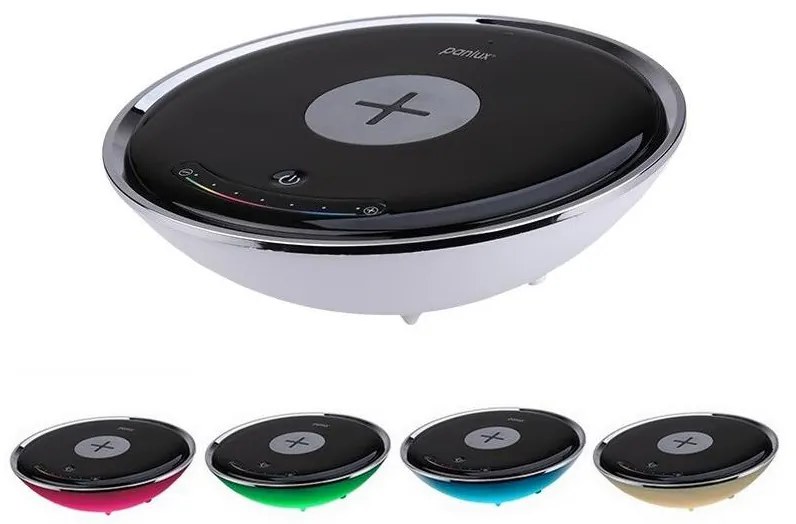 LED RGB Настолна лампа с безжично зарядно LED/10W/230V