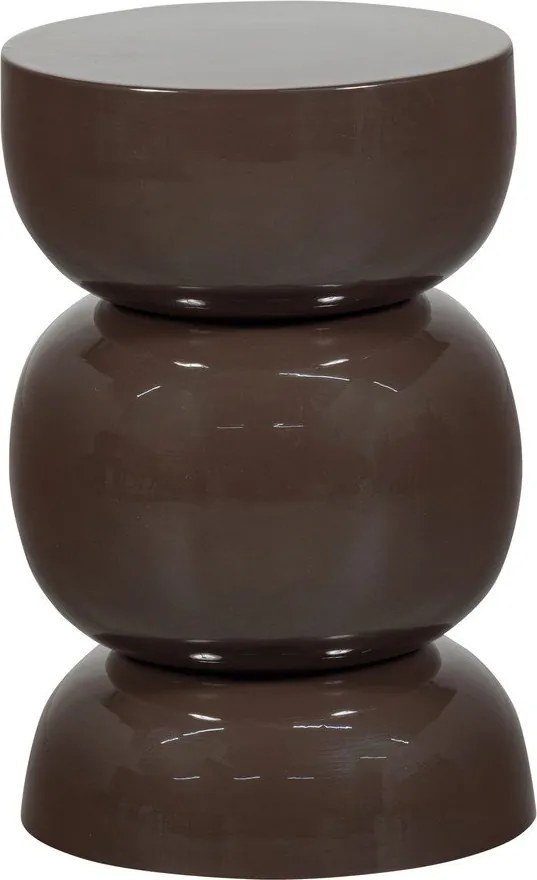 Метална кръгла странична масичка ø 30 cm Breno – WOOOD