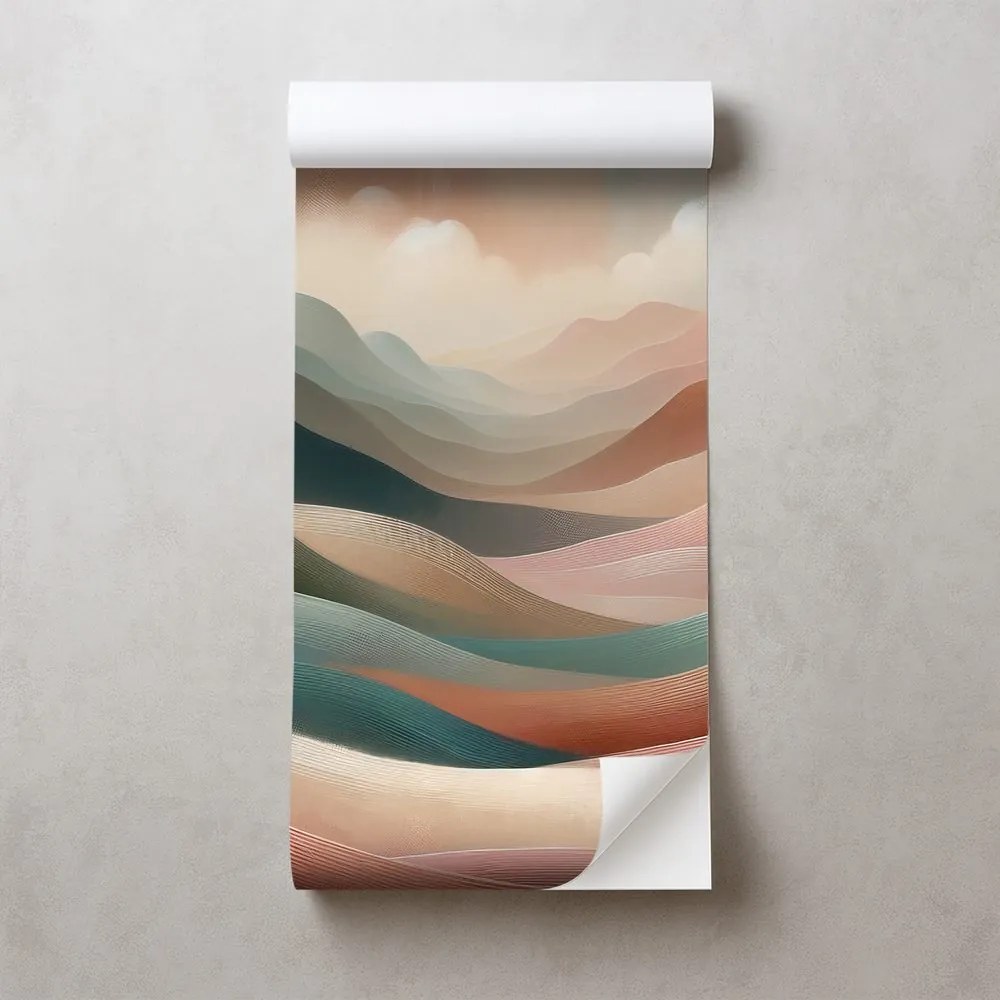 Самозалепващ тапет – Мечта за цветни планини