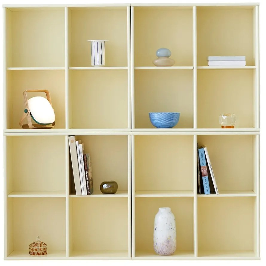 Светложълта висяща библиотека 70x70 cm Mistral – Hammel Furniture