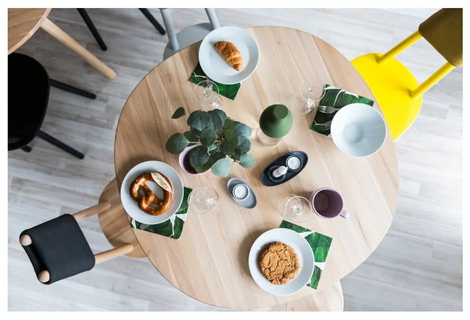 Маса за хранене от естествено масивно дърво , ⌀ 90 cm Naïve - EMKO