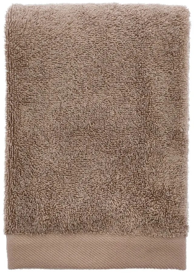 Кафява кърпа от органичен памук 50x100 cm Comfort Organic - Södahl