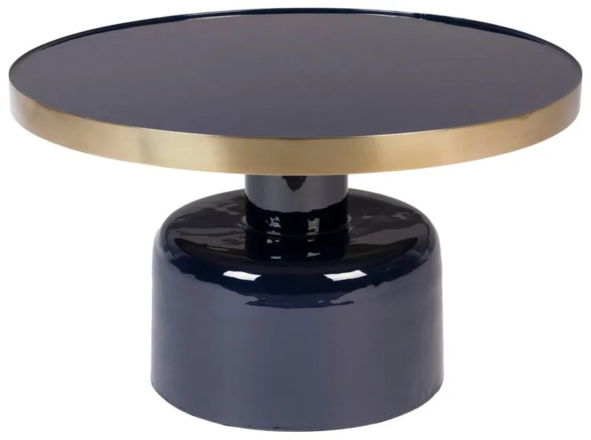 Метална кръгла странична масичка ø 60 cm Glam – Zuiver