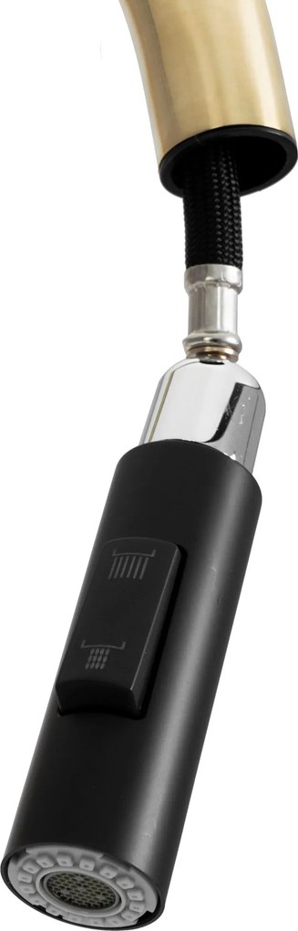 Смесител за кухня Rea SOUL Gold Black