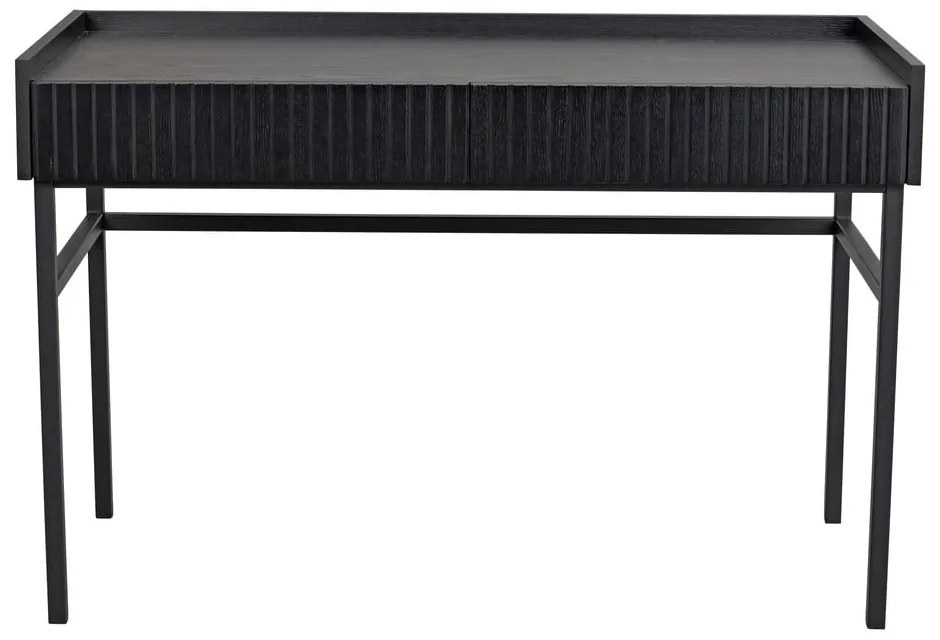 Работна маса с дъбов плот 120x61 cm Halifax - Rowico