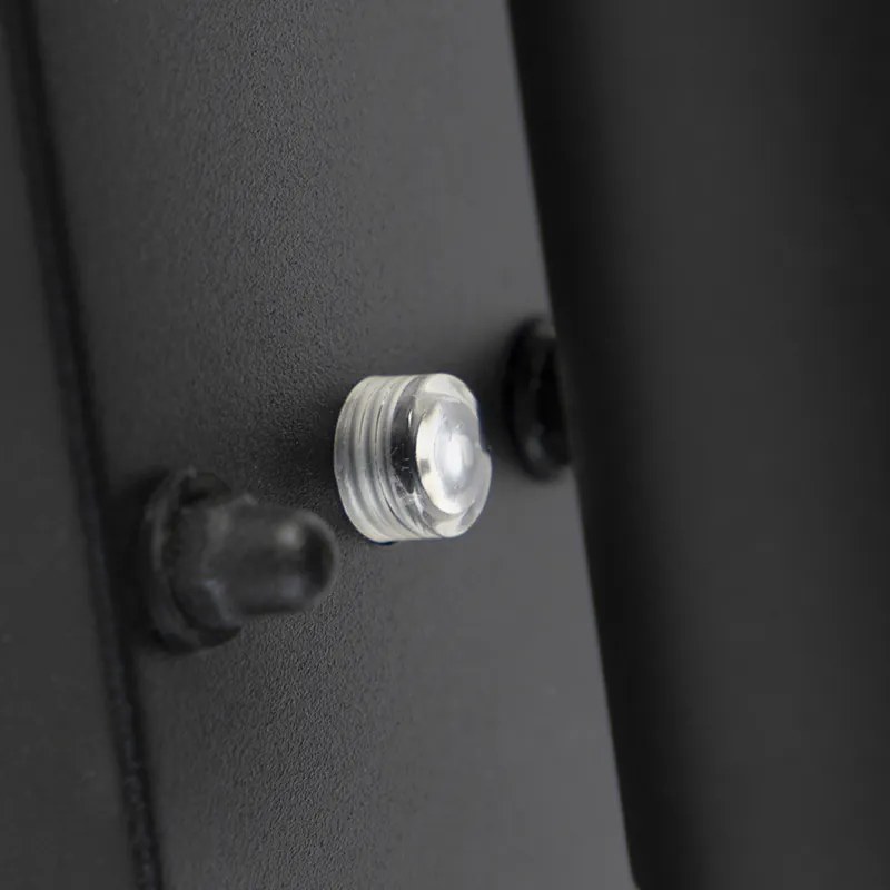 Външна стенна лампа черна 2-светлина IP44 със сензор за здрач - Duo