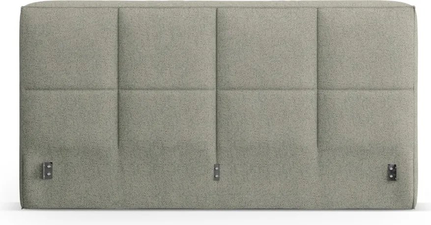 Зелена тапицирана табла за легло 229x100 cm Darren – Micadoni