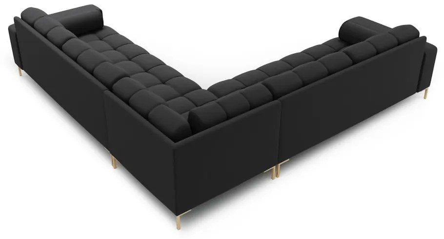 Тъмносив ъглов диван (променлив) Bali – Cosmopolitan Design