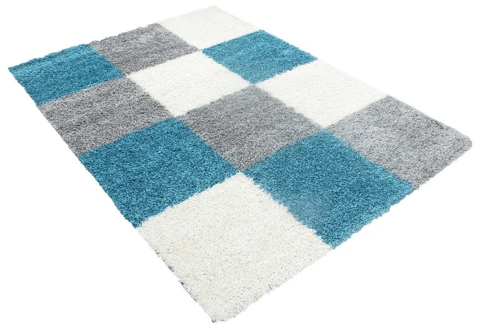 Сиво-тюркоазен килим 80x150 cm Life – Ayyildiz Carpets