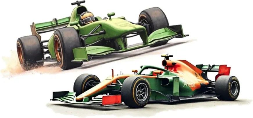 Декорация на стая за фен на F1 - стикер за стена на Формулата Šírka: 100 cm | Dĺžka: 200 cm