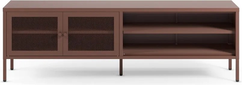 Бордо метална маса за телевизор 160x50x35 cm Fayna – Marckeric