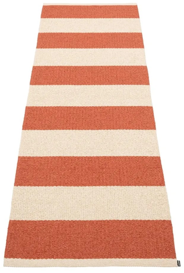 Пътека за открито и закрито в тухлен и кремав цвят 70x225 cm Bob Brick – Pappelina