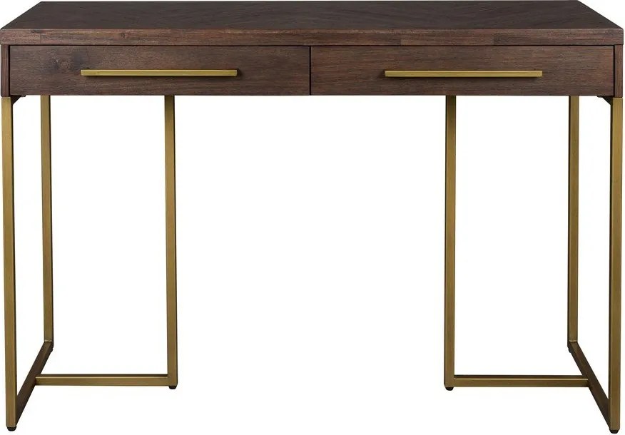 Конзолна маса декор от акация в тъмно естествен цвят 45x120 cm Class – Dutchbone