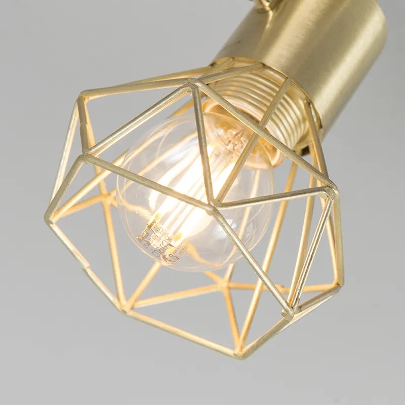 Комплект от 3 прожектора в стил Арт Деко с въртяща се глава и накланяне - Mosh