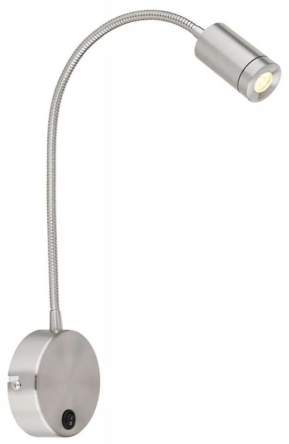 Globo 57311N - LED гъвкава лампа MILLY 1xLED/3W/230V