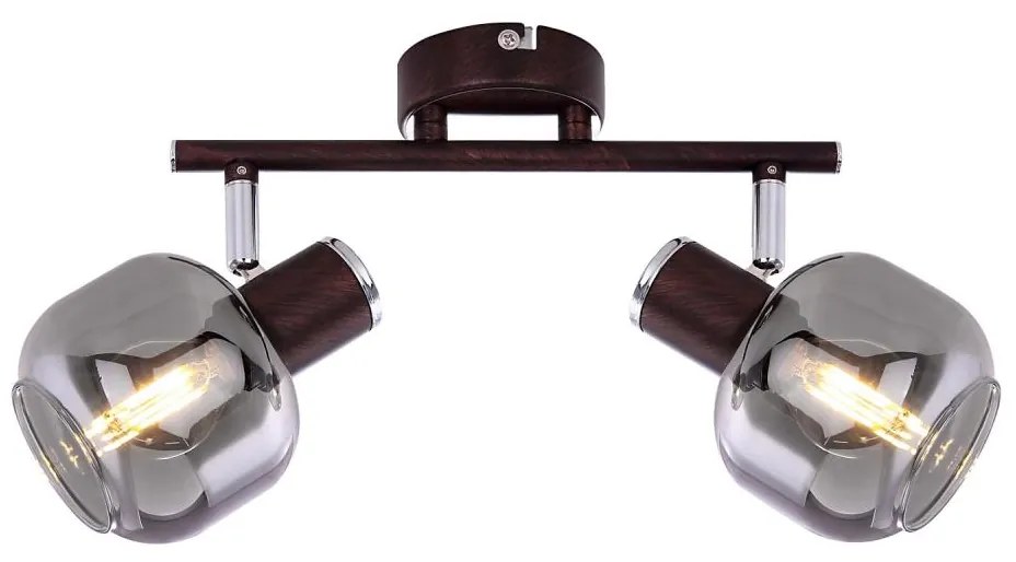 Globo 54303-2 - Точково осветително тяло PALLO 2xE14/40W/230V