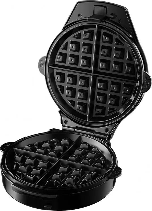 Преоценено: Гофретник 3в1 Russell Hobbs Fiesta 24620-56, 900w, Незалепващи плочи, Самозаключващ се капак, Бордо/черен