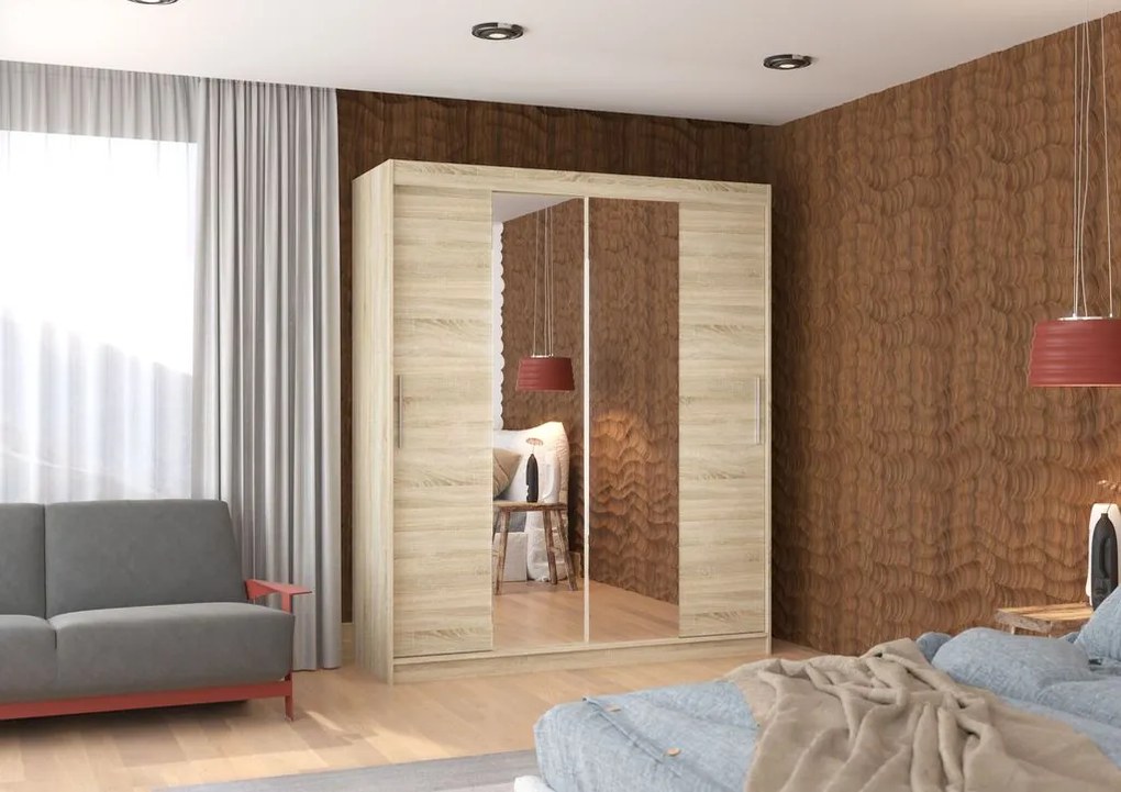 Гардероб Kennedy 180 плъзгащ се-Drus anoixto