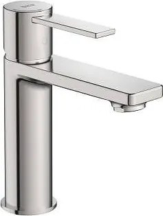 Смесител за умивалник, без изпразнител, Targa, stainless steel