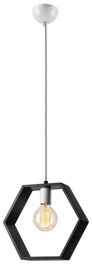 Черно висящо осветително тяло Olle - LAMKUR