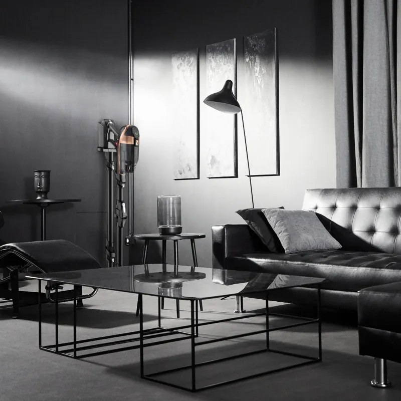 Вертикална прахосмукачка Rowenta X-Force Flex 15.60 RH99F1, 520W, 230AW, 0.9 л, 32.4V, Автономия 80 мин, Автоматична мощност, LED четка, Дисплей, Flex, Черен/бронз