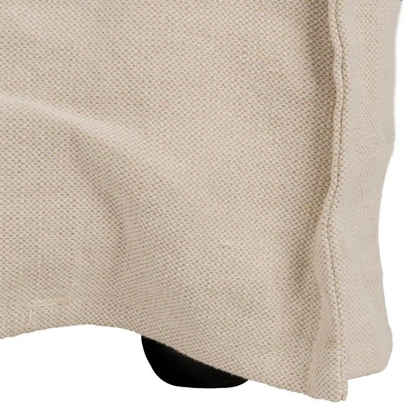 Кремав ленен диван 200 cm – Ixia