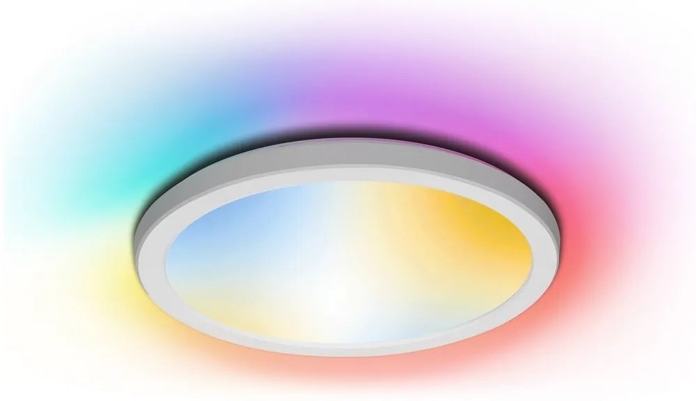 Aigostar LED RGBW stmívatelné koupelnové svítidlo 18W, 30 cm, IP44, DO