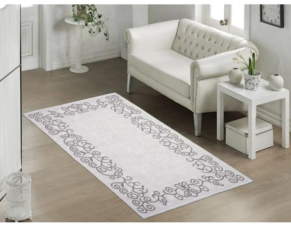 Сив и бежов памучен килим , 100 x 150 cm Orkide - Vitaus