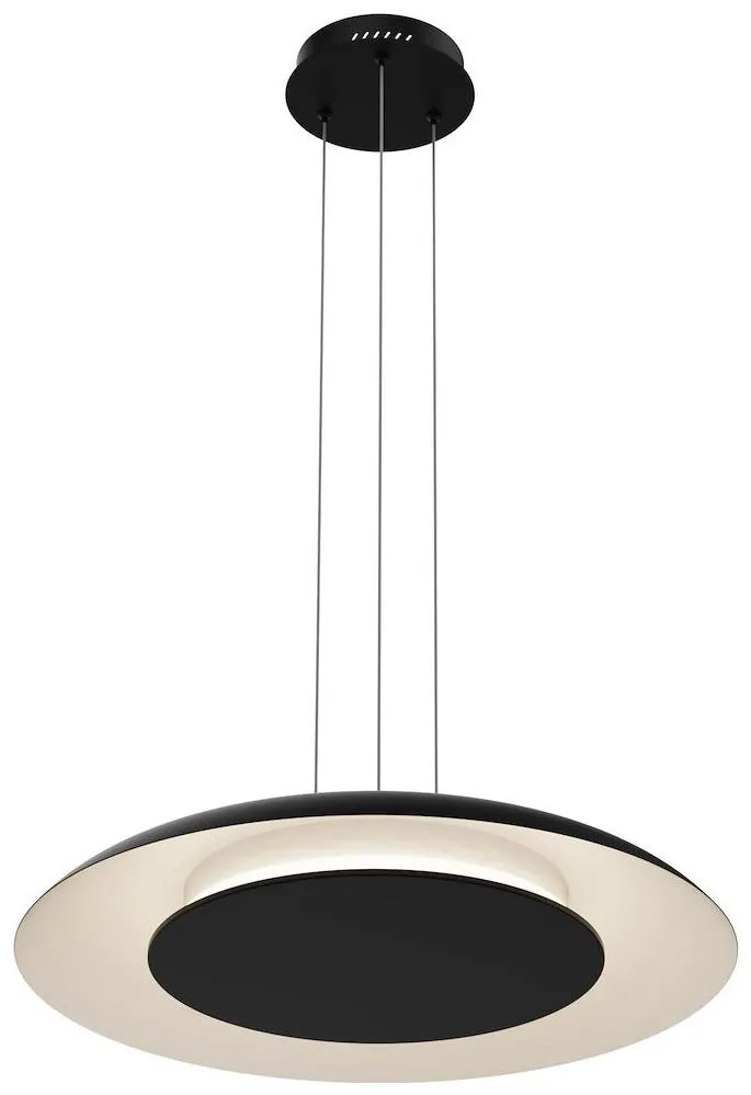 LED полилей на кабел PIATTINO LED/30W/230V 2700/3200/4000K pr. 40 cm черен