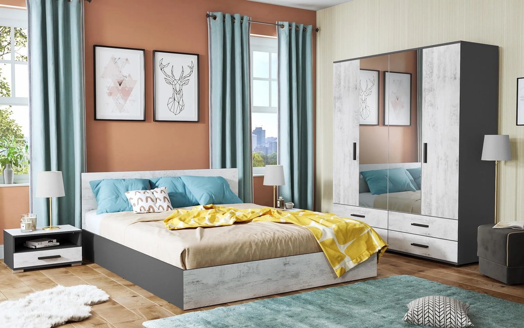 Спален комплект за матрак 160/200 Астория