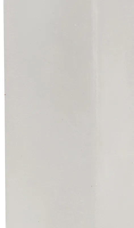 Индустриален стенен аплик сив бетон правоъгълен - Meaux