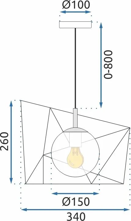 Лампа APP1022-1CP
