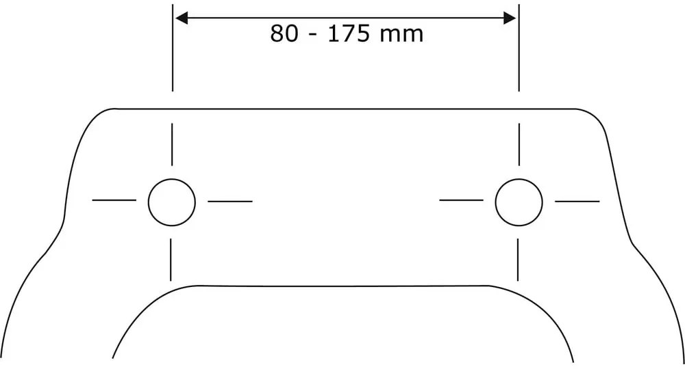 Тоалетна чиния с автоматично затваряне 38 x 45 см Droplets – Wenko