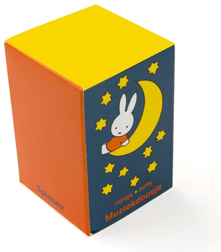 Метална музикална кутия в сребристо 6x5x8 cm Miffy – Zilverstad