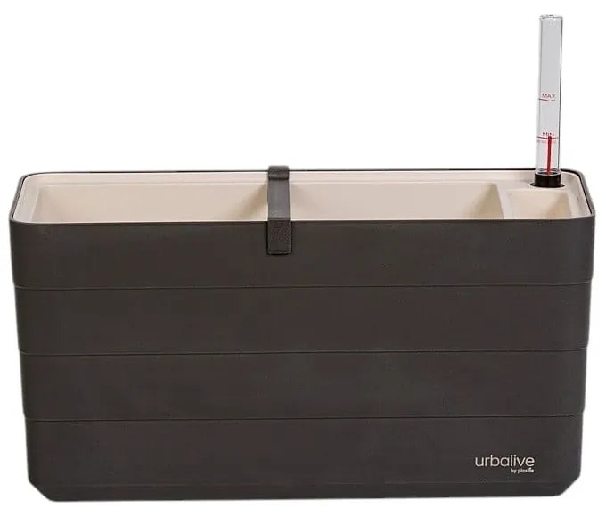 Пластмасова самополиваща се саксия за цветя 39,5 cm Berberis – Plastia