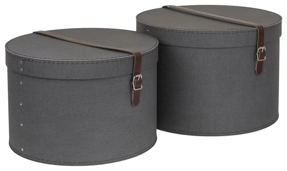 Комплект от 2 черни кутии Rut - Bigso Box of Sweden