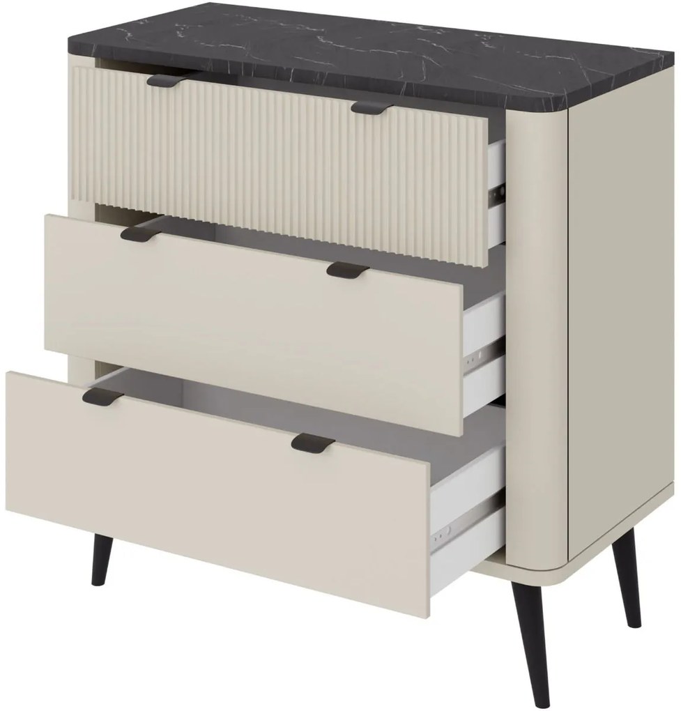 Скрин Marly Reg V-Черен