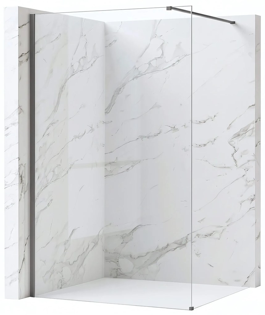 Параван за душ Rea Flexi Transparent / Titan 110