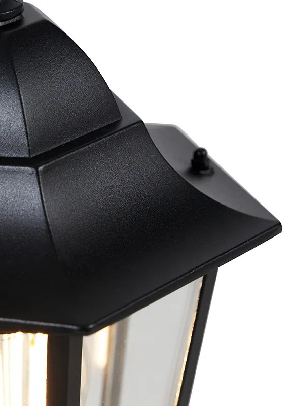 Класическа външна лампа за основа черна 48,6 см IP44 - Хавана