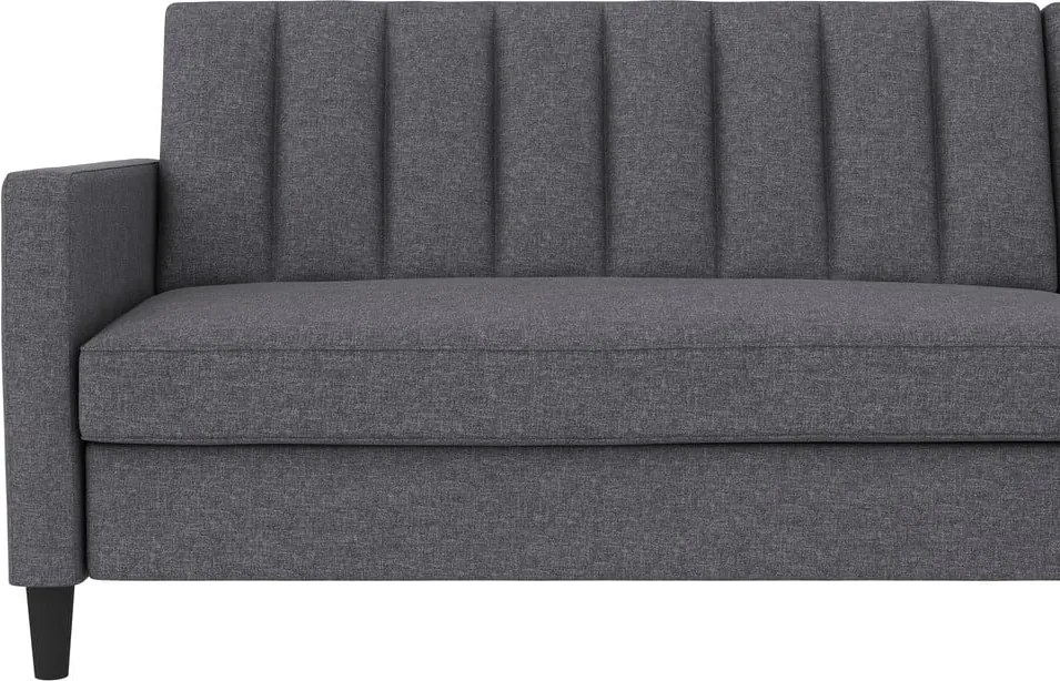 Сив сгъваем ъглов диван Celine – Støraa