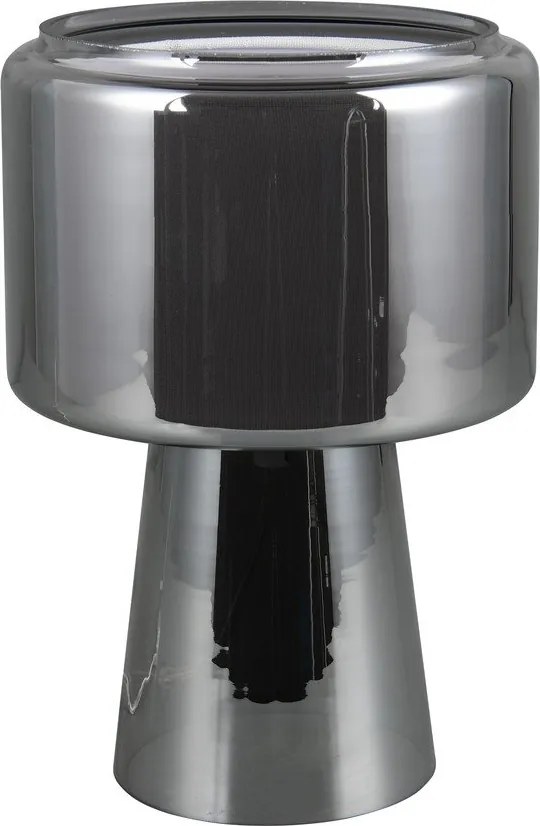 Сива настолна лампа (височина 29 cm) Rocka – Trio