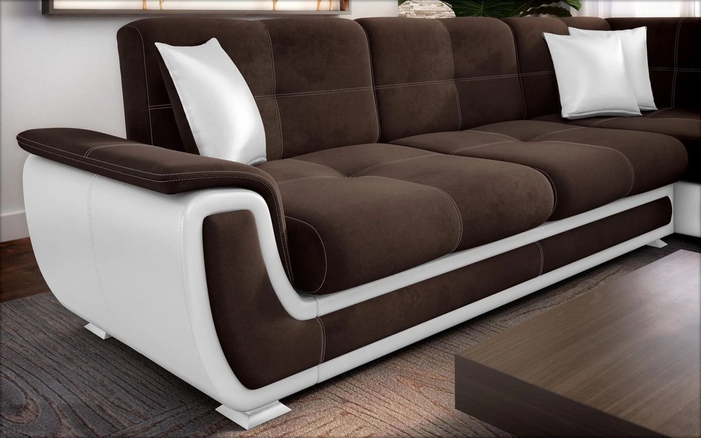 Разтегателен ъглов диван + клик-клак механизъм Принцес II