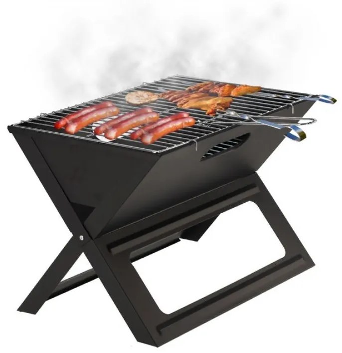 Малка сгъваема туристическа скара 44 x 28,5 x 36 cm