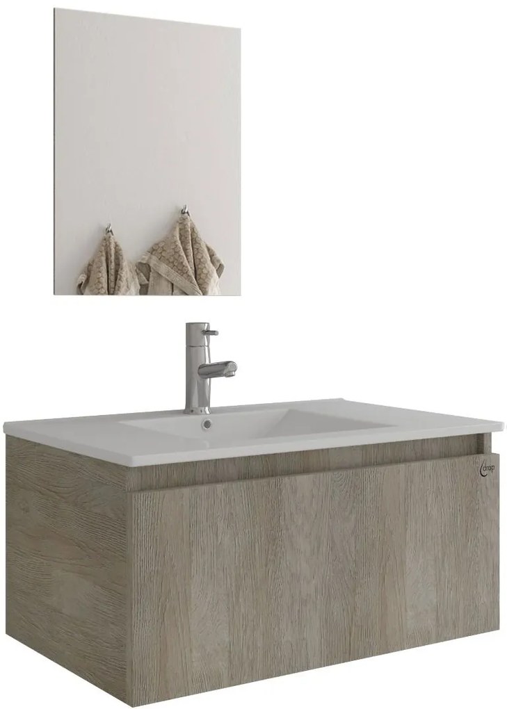 Комплект за баня Drop Gemini 75 slim-Mpez Anoixto