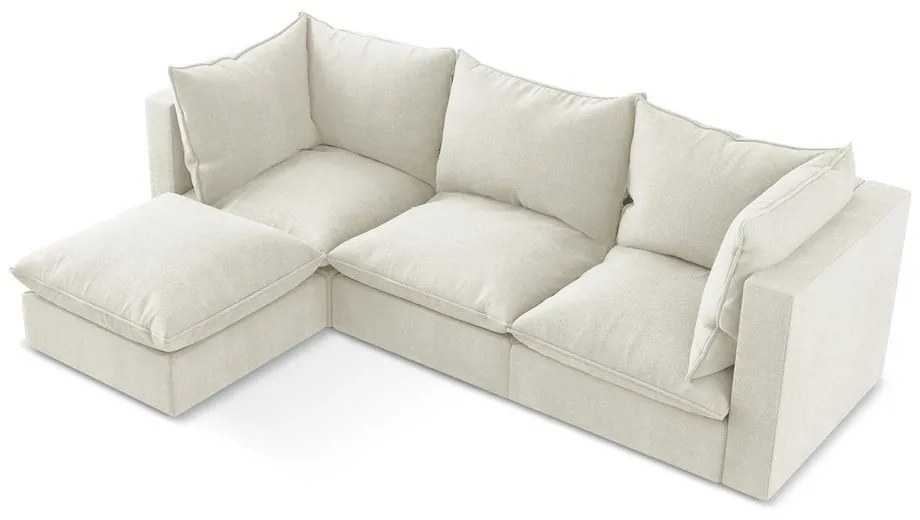 Бежов ъглов диван (ляв ъгъл) Manao – Makamii