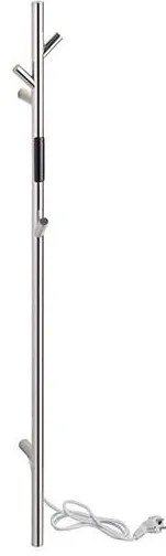 Сушилник за кърпи 10,3x118 cm неръждаема стомана/сребрист