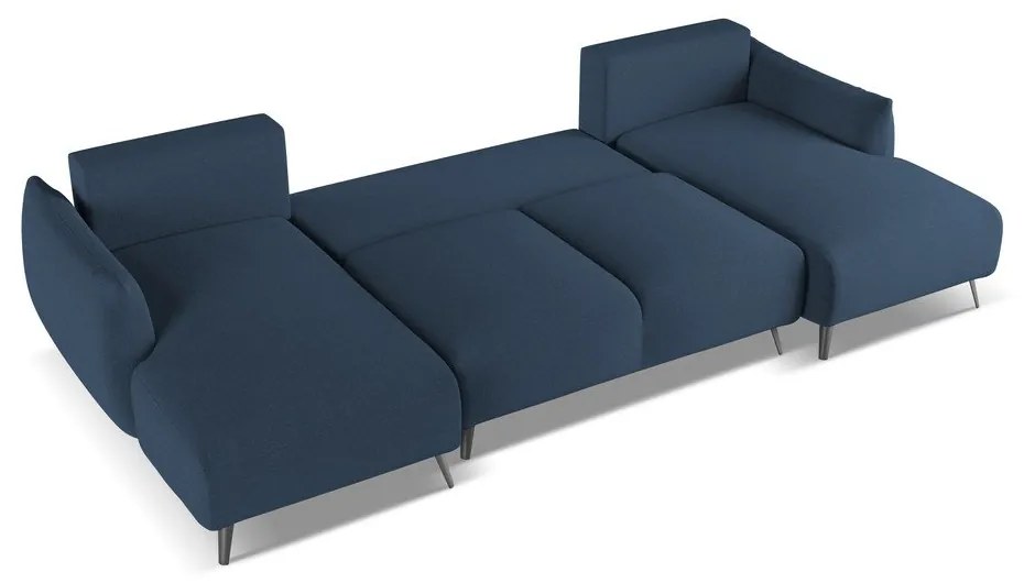 Син ъглов диван Malie – Makamii