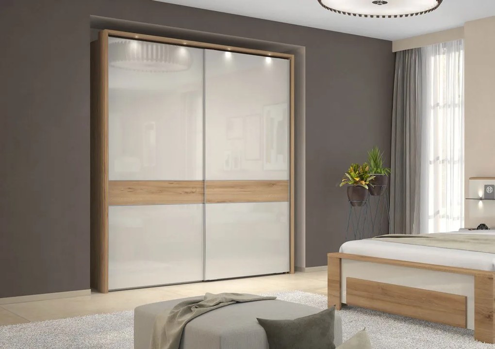 Гардероб с плъзгаща се врата Giallo 230