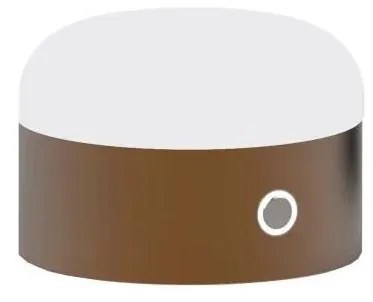 Ideal Lux LED настолна лампа MIGNON LED/5W/5V, пр. 10 см, CRI 90, кафява